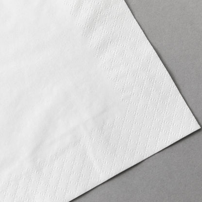 Cocktail napkins White Beverage napkins paper 2-Ply, 9x9" 50*100 napkins 1/4 fold